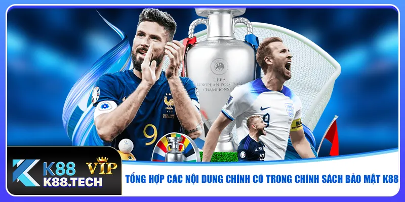Tổng hợp các nội dung chính có trong chính sách bảo mật K88 Tổng hợp các nội dung chính có trong chính sách bảo mật K88