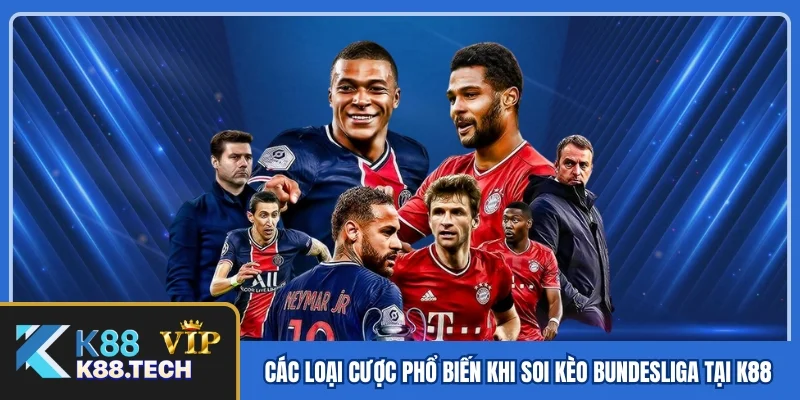 Các loại cược phổ biến khi soi kèo Bundesliga tại K88 Các loại cược phổ biến khi soi kèo Bundesliga tại K88